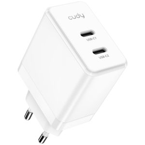Cudy CD-CH40 40W 2 Port USB-C Fast Charging Adapter | Rapidnet