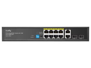 Cudy CD-GS1010PS 8 Port Gigabit PoE 110W 2SFP 2 Gigabit | Rapidnet