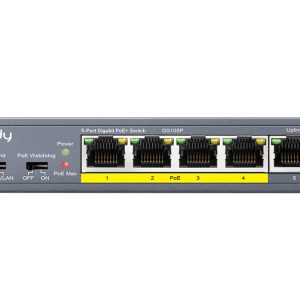 Cudy CD-GS105P 5 Port Gigabit 4 PoE 31W Switch | Rapidnet