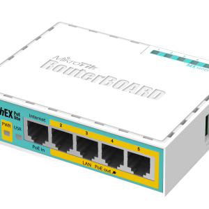 MikroTik MT-RB750UPR2 hEX PoE Lite - Desktop PoE Router with | Rapidnet