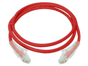 Linkbasic FLY-6-1R 1 Metre UTP Cat6 Flylead Red | Rapidnet